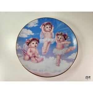 Vintage 1995 Dreamsicles Heavenly Pirouettes 6.5" Plate #0575B